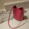 Ybyt Vintage Pu Leather Women Bucet Oulder Bag Luxury Handbags Designer Famous Brand Ng Bag Fe Mesger Bag