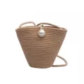 Rattan Wen Women Handbag Mmer Beach Bag Large Capacity Tote Bag Handmade Nitted Straw Crossbody Bags For Women
