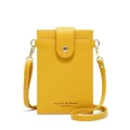 Women Handbag Ses Solid Cr Leather Oulder Strap Bag Mobile Phone Bag Card Holders Wlet Ses Crossbody Bag For Girls