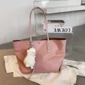 Pu Waterproof Handbag Ladies Oulder Bag Classic Texture Chic Women Portable Large Capacity Ng Totes