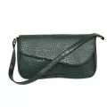 Vintage Crocodile Pattern Women Baguette Quity Pu French Oulder Bag