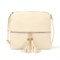 Yogodlns Women Crossbody Bag Vintage Mesger Bag Hi Quity Retro Tassels Oulder Bag Patchwor Crossbody Bag