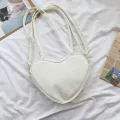 New Design Girls Cute Le Heart S Tote Handbags Pu Leather Cur Lely Ladies Oulder Bags Hi Quity Lely Bag