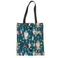 Whereisart Women Handbags Canvas Austrian Epherd Printing Large Ca En Tote Bags For Ladies Oulder Bags Fe