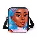 Forudesigns Melanin Pn Bags For Women Afro B Girls Magic Pattern Oulder Bags Fe Handbags Ladies Sml Flaps