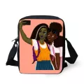 Forudesigns Melanin Pn Bags For Women Cute Se Sml Flaps Crossbody Bags For Women B Art Girls Bag