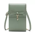 Sml Oulder Bags For Women Bow Designer Ladies Mesger Se Pu Leather Phone Pocet Fe Crossbody Bag