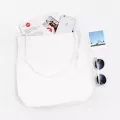 Women Canvas Oulder Bag Solid Exterior Pocets Fe Reusable Ng Bags Tote Ladies' Cn Canvas Cloth Handbag