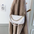 Sml Bag Fe New Orean Version Versa Texture Crossbody Bag Underarm Bag Baguette Bag