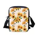 Twoheartsgirl Mini Nflower Print Mesger Bags For Women Ca Sml Girls Crossbody Bag Student Oulder Bag B