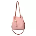 Women Pu Leather Bucet Oulder Bag With Sml Handbag Mesger Satchel Bag B Se