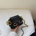 Fe Mini Tote Bag New Quity Leather Women's Designer Handbag Crocodile Pattern Chain Oulder Mesger Bag