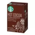 STARBUCKS Hot Cocoa Mix Double Chocolate Powder (USA Imported) สตาร์บัคส์ โกโก้ มิกซ์ปรุงสำเร็จ 28g.x 8sachets