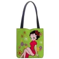 Bag Betty Boop Handbag Printing Soft Open Pocet Ca Tote Double Oulder Strap For Women Student
