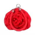 Ning Bag Rose Flower Bride Bag Se Full Dress Handbag Wedding Clutch Women Party Wlet Dinner Sml Se Bolso