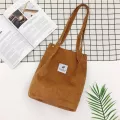 Bags For Women Corduroy Oulder Bag Reusable Ng Bags Ca Tote Fe Handbag For A Certain Number Of Dropiing