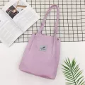 Bags For Women Corduroy Oulder Bag Reusable Ng Bags Ca Tote Fe Handbag For A Certain Number Of Dropiing
