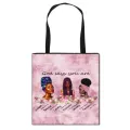 God Says You Are / Friends Tote Bag Women Handbag Ladies Portable Ng Bags Girls Large Capacity Oulder Bag For Travel