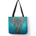 Customized Manda Print En Tote Bag For Women Reusable Ng Bags Printed Traveg Sol Oulder Bags
