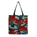 Foldable Ladies Satchel Ca Tote Bags Cactus Printed Recyclable Limited Ng Oulder Bag En Handbag