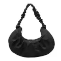 Lit Wild Fe Daily Bag Women Canvas Oulder Totes Bag Solid Cr Large Capacity Clutch Handbag Se
