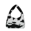 Vintage Pard Pattern Women Underarm Bag F Fur Ladies Hobos Sml Oulder Bags Elnt H Fe Se Handbags