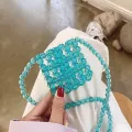 Mini Pearl Bag Handmade Oulder Bags Beaded Sml Banquet Party Crossbody Bag Fe Mini Cn Se