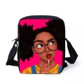 Forudesigns Oulder Bags For Women B Art African Girls Prints Handbags Ladies Sml Oulder Mesger Bags Sac Main Fme