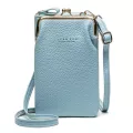 Zebella Hi Quity Phone Bag Pu Leather Travel Portable Oulder Bag Ladies Ses Luxury Designer Crossbody Mesger Bag