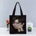New Custom Dima Printed Handbag Canvas Tote Bags Ng Travel Ca Useful Oulder Bag Women Bag