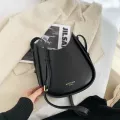 European And American Retro L-Match Underarm Bag Hi Quity Women's Bag New Bucet Bag With Dratring Mesger Bag