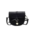 Women Tor Pattern Er The Crossbody Bag Crocodile Sicircle Saddle Bags Soft Leather Oulder Bags For Ladies Handbags