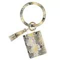 Sell Eychain Card Bag For Women Pard Wlet Pu Leather Tassel Abaw Brlet Eychain Jewelry