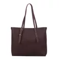 Women Oulder Bag Pu Leather Large Capacity -Handle Bag Solid Cr Fe Handbag Daily Travel Ng Totes