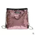 New Women Bag Lady Girls Sequin Oulder Bag Mesger Crossbody Bags Wlet New Trending Travel Street Bag