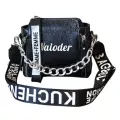 Elnt Hi Quity Women Oulder Bags Wide Oulder Strap Designer Leather Fes Crossbody Bags Phone Pge