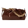 Day Clutch Thic Gold Chains Retro Tor Clip Bag Women Cloud Underarm Oulder Bag Pleated Baguette Pouch Tote Handbag