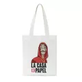 New Money Heist Oulder Canvas Bags La Casa De Papel Camiseta Ng Bag Di Mas Casa De Papel Haruu Cool Women Bag