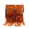 Tassel Rivet Lady Mesger Bag Oulder Pu Women Handbag Sml Pge Mobile Phone Bag Se Ng Bag