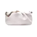Women Leather Oulder Mesger Bags Totes Clutch Handbags Chain Ladies Solid Cr Elnt Crossbody Oulder Bag