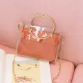 Bags For Women Transparent Bucet Bag Clear Pvc Jelly Women Handbag Fe Chain Crossbody Mesger Bags Oulder Bag