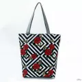 Hi Quity Cheap Women Eco Ng Bag Printed Oulder Bag Women Tote Handbags Women Reuseable Mmer Beach Bag