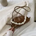 Ca Pearl Chain Tote Cloud Bag For Women Crossbody Women's Designer Handbag Pgs Oulder Mesger Bag Sac