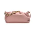Women Leather Oulder Mesger Bags Totes Clutch Handbags Chain Ladies Solid Cr Elnt Crossbody Oulder Bag