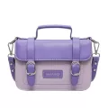 Contrast Cr Fe Tote Bag Pu Leather Crossbody Bags For Women Mmer Oulder Handbags Fe Travel Cross Body Bag