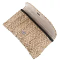 Women Boho Straw Nitted Clutch Braided Handbag Mmer Beach Bag Se Holder