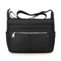 Waterproof Nylon Solid Oulder Bag Solid Ple More Ziers Crossbody Bag For Women Contracted J Mesger Bag B Hobos