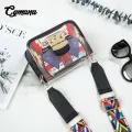 Cgmana Women Bags Oulder Bag Hi Quity Transparent Pge Crossbody Handbag Phone Cn Bag Oulder Bag Women