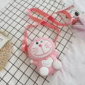 Large Capacity Silicone Oulder Bag Cute Cartoon Women's Bags Flap Crossbody Bags Girls Awaii Portable Mesger Bags