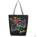 Tamara Printing Flower Women's Handbag Eco Reusable Foldable Fe Ng Bag With Large Capacity Lady's Oulder Bag